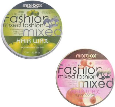

mix box HAIR WAX PACK OF 2 G,R Hair Wax(300 g)