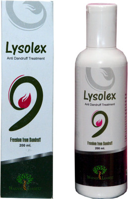 

WARNER LAMBERT LYSOLEX-ANTI DANDRUFF TREATMENT(PACK OF 2)(400 ml)