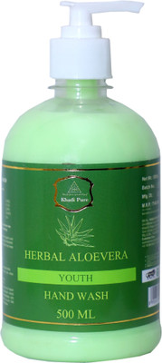 

Khadi Pure Herbal Aloevera Youth Hand Wash - 500 ml(500 ml, Bottle)