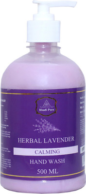 

Khadi Pure Herbal Lavender Claming Hand Wash - 500 ml(500 ml, Bottle)