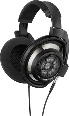 Sennheiser HD 800s Wired Headset without Mic(Silver, Black, Wired over the head)
