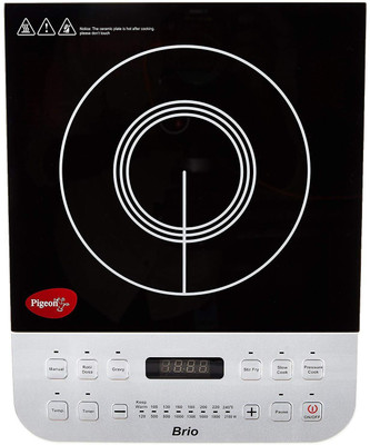 

Pigeon Stovekraft -Brio Induction Cooktop(Black, Push Button)