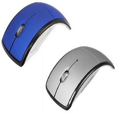 

Oxza Set Of 2 2.4Ghz Foldable ARC Wireless Optical Gaming Mouse(2.4GHz Wireless, Black)