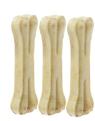 Furious3D Chew Pressed Bones for Dogs 4 Inch (Pack of 3) Dog Chew (100 g, Pack of 3) Dog Chew(0.2 kg, Pack of 3)