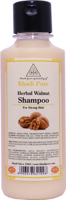 

Khadi Pure Herbal Walnut Shampoo - 210ml(210 ml)