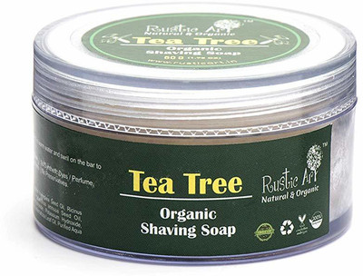 

Rustic Art Tea Tree Shaving Soap Shaving Soap(50 g)