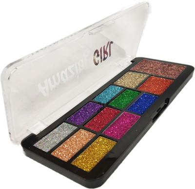 

s.f.rcolor Amazing-girl-pro-gel 12 Color Glitter+ Eyeshadow Palette Multicolor 6990-01(multicolor)