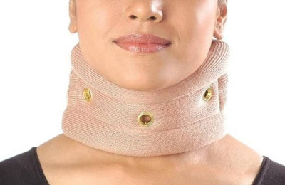 FUTUREWIZARD latest Soft Cervical Collar without Chin Regular Neck Support (L, Beige) Neck Support(Multicolor)
