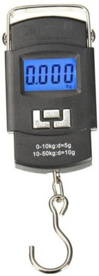 

Rorian Portable Luggage Hanging Weight Machine Weighing Scale(Black)