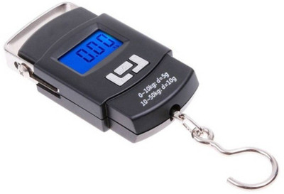 

Rorian Electronic Hanging Pocket Scale Up to 50 Kg Weighing Scale(Black)