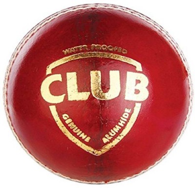 CLUB PC SPORTS CLUBE FINE LEATHER CRICKET BALL [ PACK OF 1] Cricket Leather Ball(Pack of 1, Red)