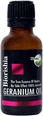 Biorishia Geranium Essential Oil (30 Ml) 100 % Ayurvedic(30 ml)