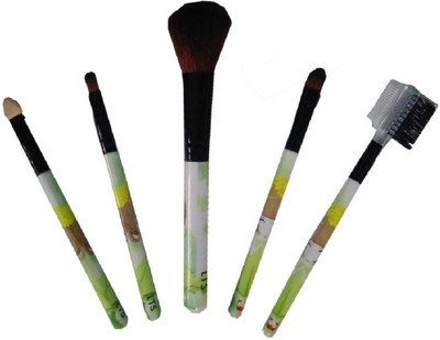 

ADJD PROFESSIONAL MAKEUP ULTRA SOFT & SMOOTH BRISTLES MAKEUP BRUSH (SET OF -5)(Pack of 5)