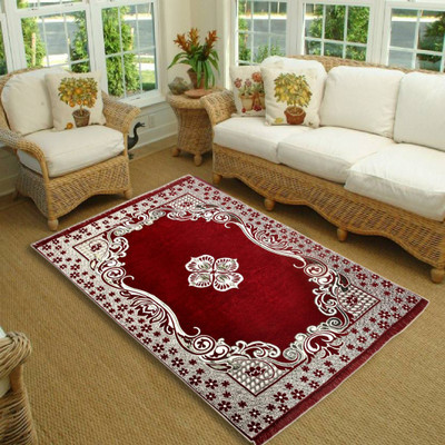 New Style Mills Multicolor Cotton Carpet(4 ft,  X 6 ft, Rectangle)