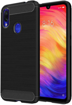 Trend Setter Back Cover for Mi Redmi Note 7, Mi Redmi Note 7 Pro, Mi Redmi Note 7S(Black, Waterproof)