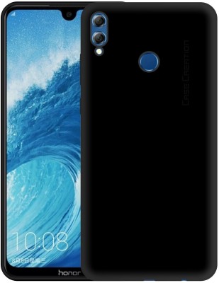 CASE CREATION Back Cover for New Huawei Honor 10 Lite (2019)(Black, Shock Proof, Silicon, Pack of: 1)