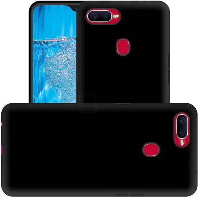 CASE CREATION Back Cover for Oppo F9(Black, Dual Protection, Pack of: 1)