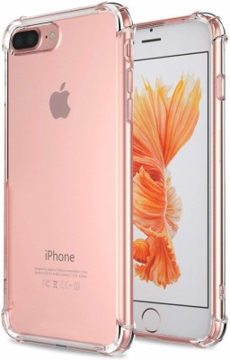 Kelfo Back Cover for Apple iPhone 7 Plus(Transparent, Silicon, Pack of: 1)