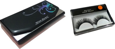 

Miss Boss eyelashes, fashion makeup kit combo(Set of 2)
