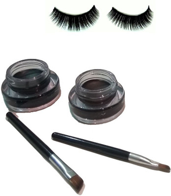 

Miss Boss eyelashes and gel eyeliner combo(Set of 2)