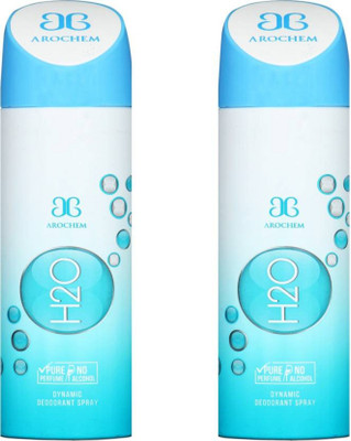 

Arochem COMBO H20 DYNAMIC DEODORANT SPRAY Body Spray Body Spray - For Men & Women(400 ml, Pack of 2)