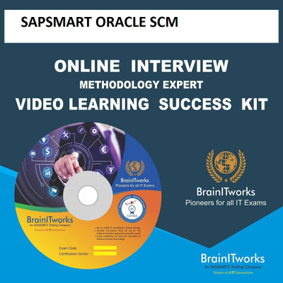 

SAPSMART ORACLE SCM Online Interview video learning SUCCESS KIT(DVD)