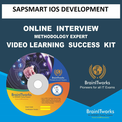 

SAPSMART IOS DEVELOPMENT Online Interview video learning SUCCESS KIT(DVD)