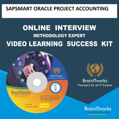 

SAPSMART ORACLE PROJECT ACCOUNTING Online Interview video learning SUCCESS KIT(DVD)