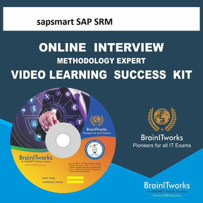 

sapsmart SAP SRM ONLINE VIDEO TRANING BUNDLE(DVD)