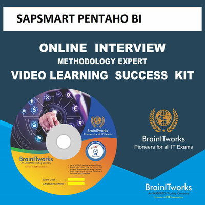 

SAPSMART PENTAHO BI Online Interview video learning SUCCESS KIT(DVD)