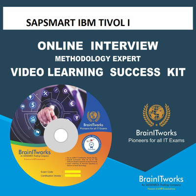 

SAPSMART IBM TIVOL I Online Interview video learning SUCCESS KIT(DVD)