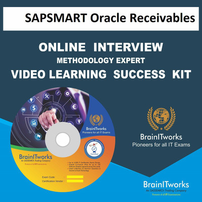 

SAPSMART Oracle Receivables Online Video Learning Interview SUCCESS KIT(DVD)