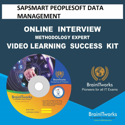 

SAPSMART PEOPLESOFT DATA MANAGEMENT Online Interview video learning SUCCESS KIT(DVD)