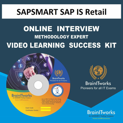 

SAPSMART SAP IS Retail INTERVIEW & METHODOLOGY EXPERT VIDEO LEARNING SUCCESS KIT(DVD)