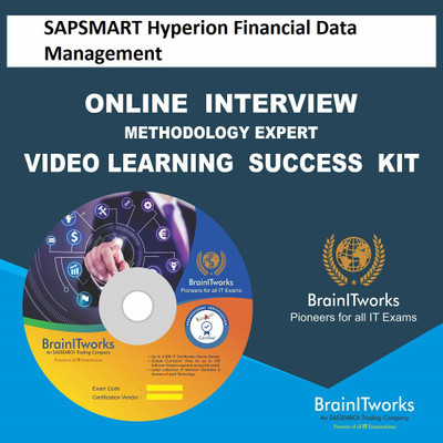 

SAPSMART Hyperion Financial Data Management Online Video Learning InterviewSUCCESS KIT(DVD)