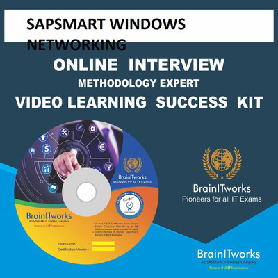 

SAPSMART SAP OIL & GAS INTERVIEW & METHODOLOGY EXPERT ONLINE VIDEO SUCCESS KIT(DVD)