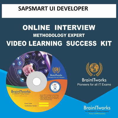 

SAPSMART UI DEVELOPER Online Interview video learning SUCCESS KIT(DVD)