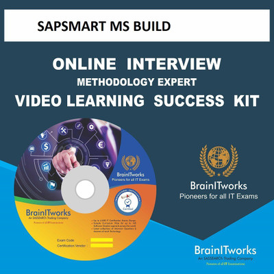 

SAPSMART MS BUILD Online Interview video learning SUCCESS KIT(DVD)