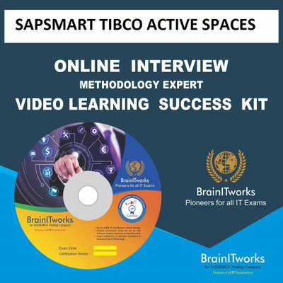 

SAPSMART TIBCO ACTIVE SPACES Online Interview video learning SUCCESS KIT(DVD)
