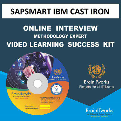 

SAPSMART IBM CAST IRON Online Interview video learning SUCCESS KIT(DVD)
