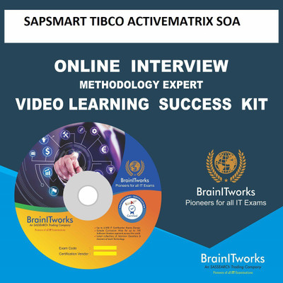 

SAPSMART TIBCO ACTIVEMATRIX SOA Online Interview video learning SUCCESS KIT(DVD)