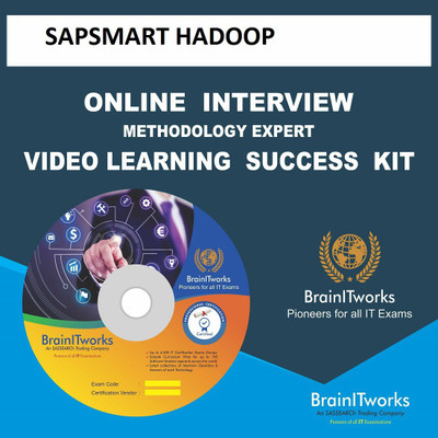 

SAPSMART HADOOP Online Interview video learning SUCCESS KIT(DVD)