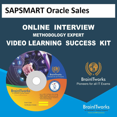 

SAPSMART Oracle Sales Online Video Learning Interview SUCCESS KIT(DVD)