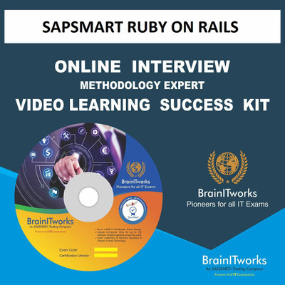 

SAPSMART RUBY ON RAILS Online Interview video learning SUCCESS KIT(DVD)