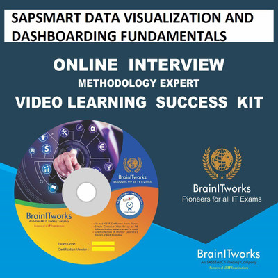 

SAPSMART DATA VISUALIZATION AND DASHBOARDING FUNDAMENTALS Online Interview video learning SUCCESS KIT(DVD)