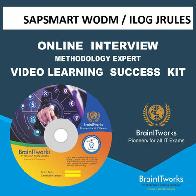 

SAPSMART WODM / ILOG JRULES Online Interview video learning SUCCESS KIT(DVD)