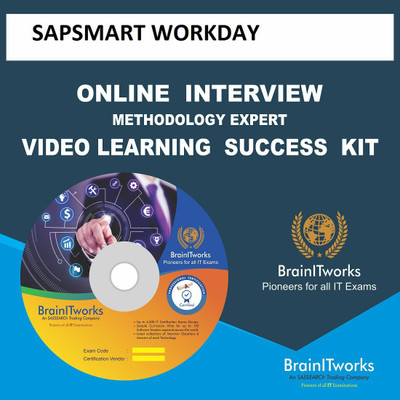 

SAPSMART WORKDAY Online Interview video learning SUCCESS KIT(DVD)