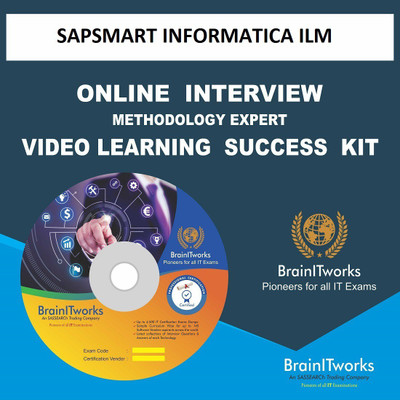 

SAPSMART INFORMATICA ILM Online Interview video learning SUCCESS KIT(DVD)