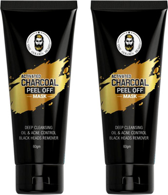 

The Golden Beard Activated Charcoal Peel Off Mask Pack of -2(120 g)