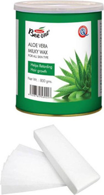 

Beeone Aloe Vera Hot Body Hair Remover With Strips Wax(800 g)